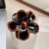 Women's Handmade Abs Hair Clip With Sweet Style And Egg Flower Design