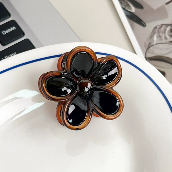 Women's Handmade Abs Hair Clip With Sweet Style And Egg Flower Design