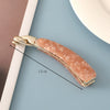 Women's Handmade Acetate Banana Hair Clip For Ponytail Styling Elegant Backofhead Hair Accessory