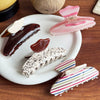 Women's Handmade Acetate Geometric Claw Clip Hair Accessory With Highend Feel