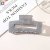Women's Handmade Acetate Hair Claw Clip Simple Geometric Hairpin For Secure Back Hair Styling
