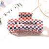 Women's Handmade Acetate Hair Claw Clip Simple Geometric Hairpin For Secure Back Hair Styling