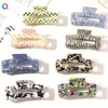 Women's Handmade Acetate Hair Claw Clip Simple Geometric Hairpin For Secure Back Hair Styling