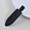 Women's Handmade Acetate Hair Side Clip With Frosted Finish Seamless Bangs Edge Barrette And Simple Letter Design