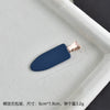 Women's Handmade Acetate Hair Side Clip With Frosted Finish Seamless Bangs Edge Barrette And Simple Letter Design