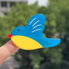 Women's Handmade Acetic Acid Bird Series Small Hairpin Cartoon Animal Style Side Clip For Broken Hair Bangs