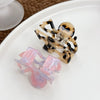 Women's Handmade Acetic Acid Dog Hollow Floral Hairpin Cute Animal Style Hair Accessories
