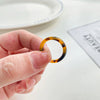 Women's Handmade Acetic Acid Fashionable Retro Ring Jewelry