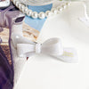 Women's Handmade Acetic Acid Hair Accessories Stereo Bow Spring Clip