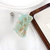 Women's Handmade Acetic Acid Hair Accessories With Cartoon Cat Style Grab Clip