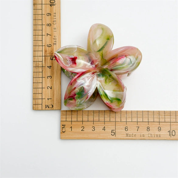 Women's Handmade Acetic Acid Hair Clip Vacation Style For Summer