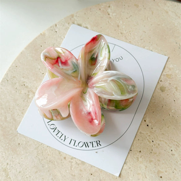Women's Handmade Acetic Acid Hair Clip Vacation Style For Summer
