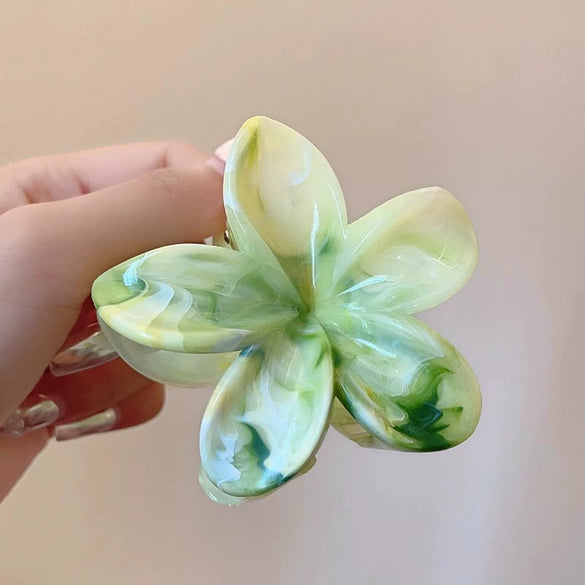 Women's Handmade Acetic Acid Hair Clip Vacation Style For Summer