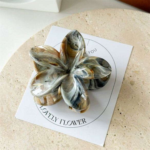 Women's Handmade Acetic Acid Hair Clip Vacation Style For Summer