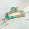 Women's Handmade Acetic Acid Hair Grip Shark Clip Fashion Style