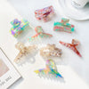 Women's Handmade Acetic Acid Hair Grip Shark Clip Fashion Style
