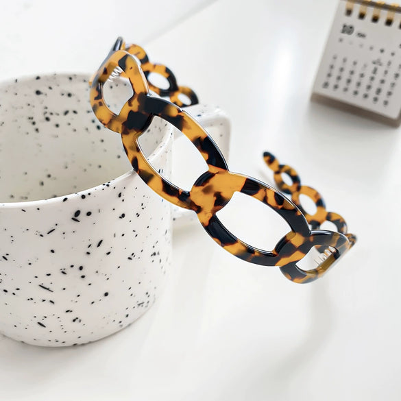 Women's Handmade Acetic Acid Hollowout Headband
