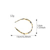 Women's Handmade Acetic Acid Hollowout Headband