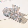 Women's Handmade Acetic Acid Plate Shark Clip Hair Jewelry