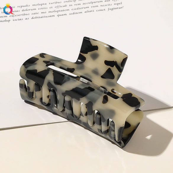 Women's Handmade Acetic Acid Plate Shark Clip Hair Jewelry
