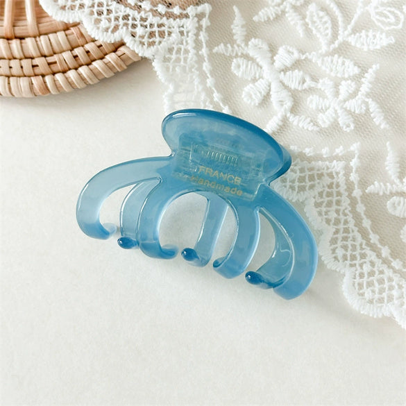Women's Handmade Acetic Acid Pumpkin Grab Clip Hair Accessories Fashion Ol Style