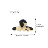Women's Handmade Acetic Acid Small Grab Clip Hairpin With Lovely Geometric Style