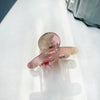 Women's Handmade Acetic Acid Small Grab Clip Hairpin With Lovely Geometric Style