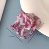 Women's Handmade Acrylic Acetate Hair Claw Clip Old Money Style Ponytail Grip Hair Accessory