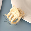 Women's Handmade Acrylic Acetate Hair Claw Clip Old Money Style Ponytail Grip Hair Accessory