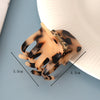 Women's Handmade Acrylic Acetate Hair Claw Clip Old Money Style Ponytail Grip Hair Accessory