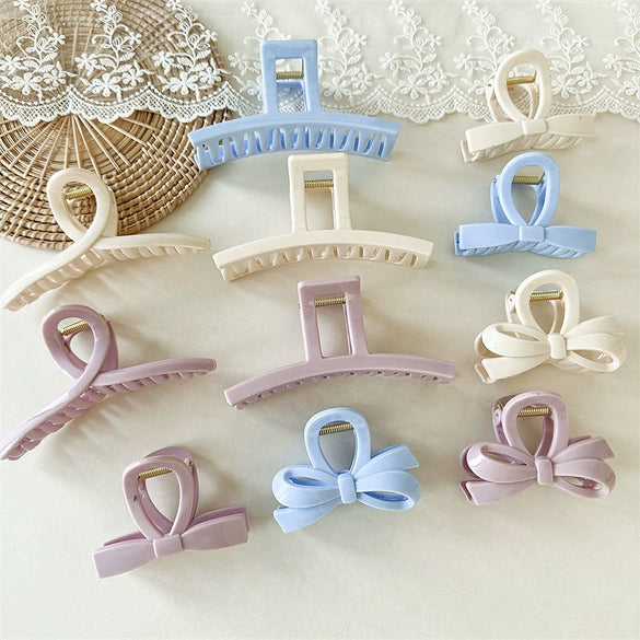 Women's Handmade Acrylic Casual Style Oversized Summer Hair Clip
