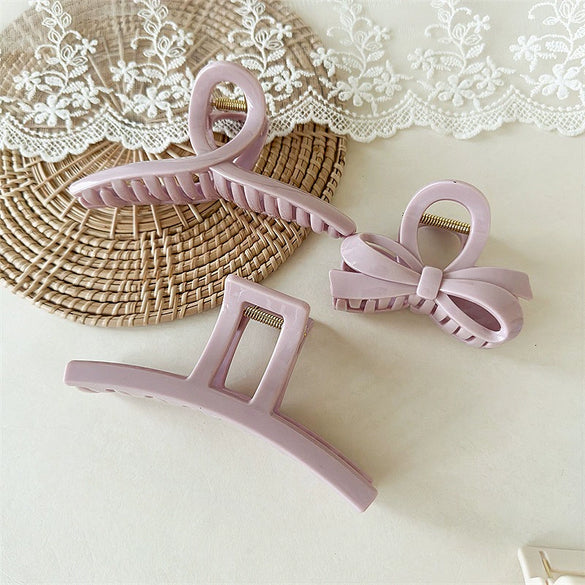 Women's Handmade Acrylic Casual Style Oversized Summer Hair Clip