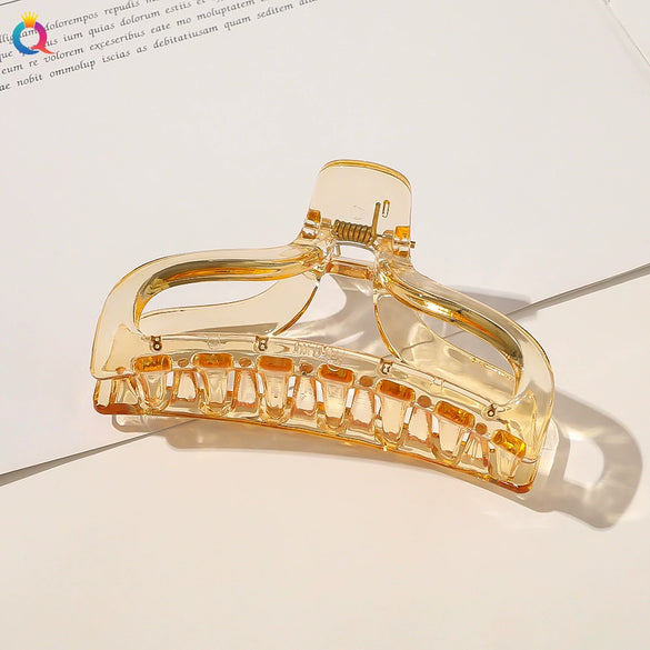 Women's Handmade Acrylic Duckbill Hair Grab Clip