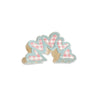 Women's Handmade Acrylic Floral Pattern Bow Hair Clip Hair Accessories