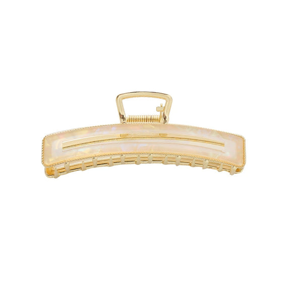 Women's Handmade Acrylic Hair Accessory Shark Clip Hairpin