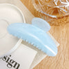 Women's Handmade Acrylic Square Shark Clip Hair Accessory With Simple Design