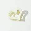 Women's Handmade Acrylic Square Shark Clip Hair Accessory With Simple Design