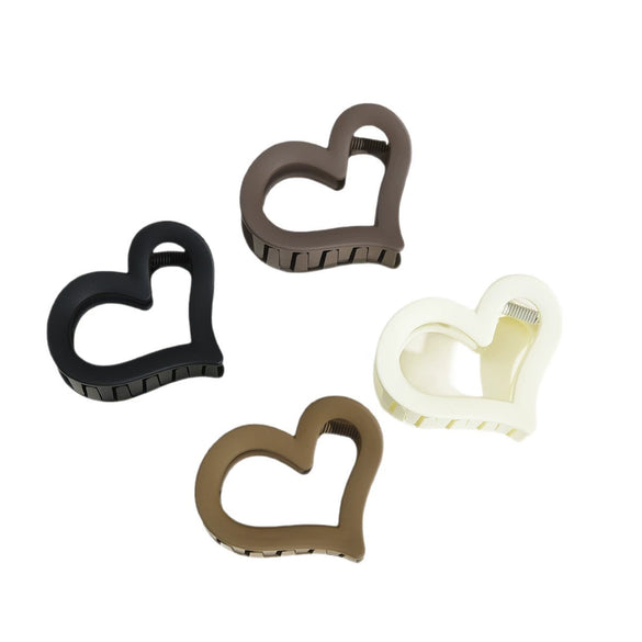 Women's Handmade Acrylic Square Shark Clip Hair Accessory With Simple Design