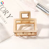 Women's Handmade Alloy And Acetate Geometric Cutout Shark Hair Clip Elegant Back Hair Accessory