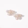 Women's Handmade Baroque Freshwater Pearl Geometric Earrings Simple Style