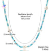 Women's Handmade Beaded Necklace With Artificial Crystal And Alloy Geometric Insects Star Pattern Electroplated