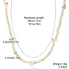 Women's Handmade Beaded Necklace With Artificial Crystal And Alloy Geometric Insects Star Pattern Electroplated