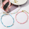 Women's Handmade Beaded Necklace With Artificial Crystal And Alloy Geometric Insects Star Pattern Electroplated
