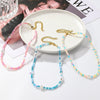 Women's Handmade Beaded Necklace With Artificial Crystal And Alloy Geometric Insects Star Pattern Electroplated