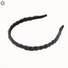 Women's Handmade Braided Rice Bead Headband Thin Simple Versatile Hair Accessory For Everyday Styling