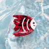 Women's Handmade Cartoon Animal Style Acetic Acid Marine Ornamental Fish Hair Clips