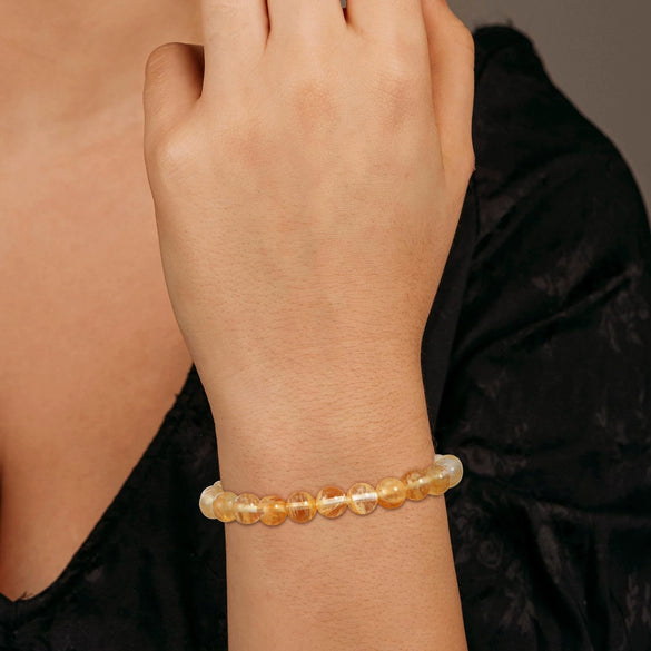 Women's Handmade Cat's Eye Stone Bracelet Simple Geometric Fashion Jewelry Elegant Natural Stone Bracelet