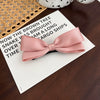 Women's Handmade Cloth Bow Three Dimensional Duckbill Hairpin