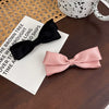 Women's Handmade Cloth Bow Three Dimensional Duckbill Hairpin
