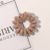 Women's Handmade Cloth Coil Hair Tie Simple Elastic Hair Rope For Everyday Hairstyles